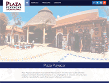 Tablet Screenshot of plazaplayacar.com